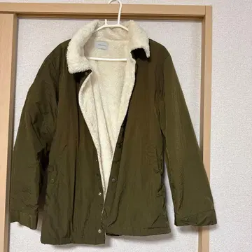 Heritage Stone 올리브 쉘파 자켓