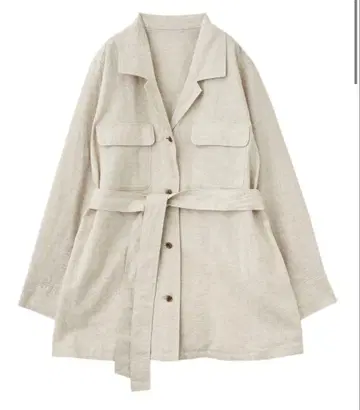 Aimeine 허리 쉐이프 셔츠 자켓