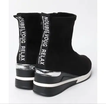 Noubel Youg Relax 블랙 앵클부츠