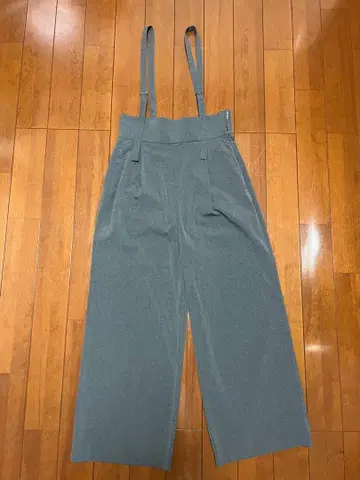 Ray BEAMS 서스펜더 롱 팬츠