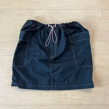 MAISON SPECIAL 블랙 미니 스커트 M