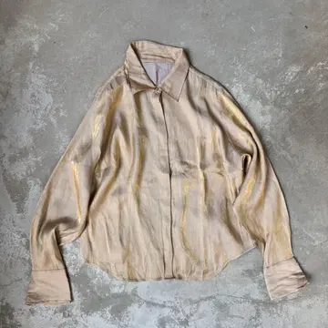 빈티지 골드 셔츠