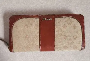 Dakota 장지갑 베이지/브라운