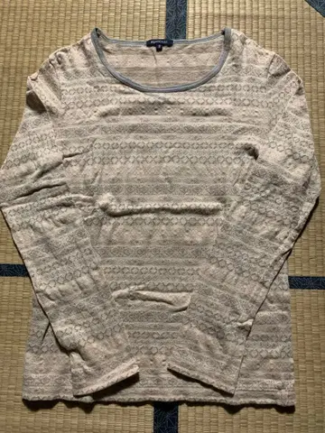 ABAHOUSE 자카드 티셔츠