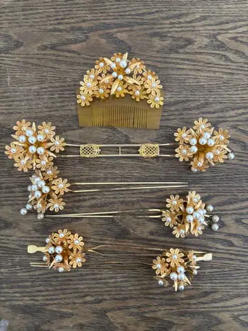 신부 헤어콤 6종 세트