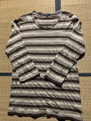 ABAHOUSE 7부 소매 보더 티셔츠