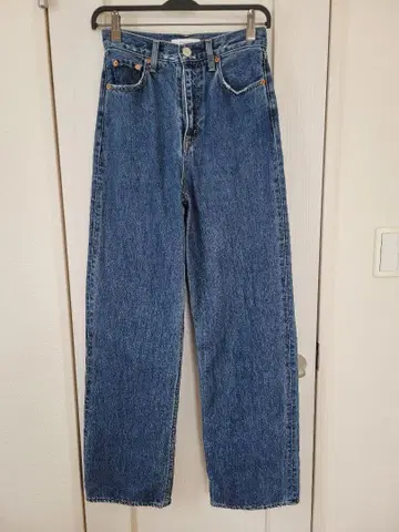 MOUSSY 하이웨스트 스트레이트 데님 25