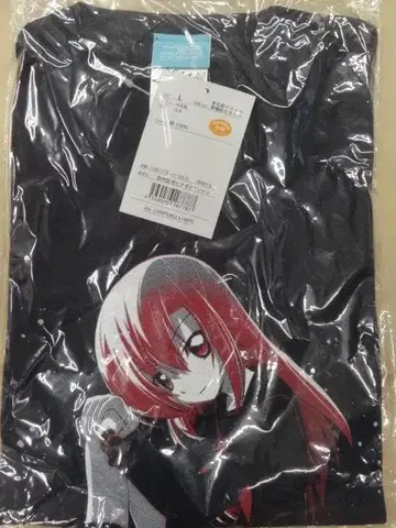 하야테처럼! 원작판 카츠라 히나기쿠 T셔츠 네이비 L사이즈