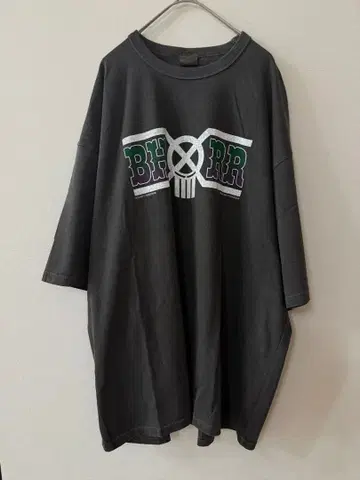 Bounty Hunter 빅 실루엣 T셔츠 그레이 XL 빅