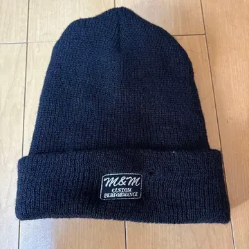 USA M&M CUSTOM PERFORMANCE 니트 캡 블랙