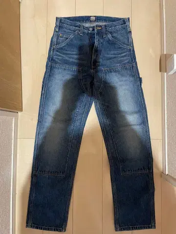 카고 팬츠 W30 데님 블루 100% 코튼