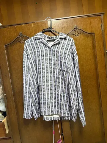 jouetie 포토 프린트 긴팔 셔츠