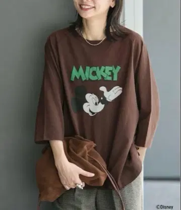 journal standard MICKEY/ JS 래글런 TEE