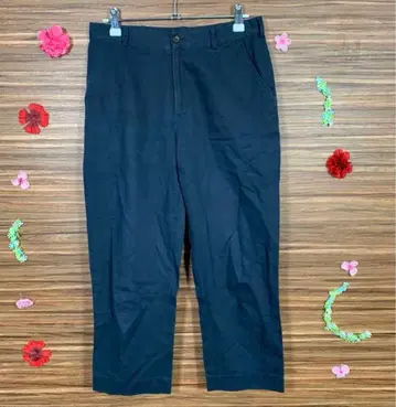 [하자품] 마드모아젤 논논 바지 팬츠 M 사이즈 네이비 컬러