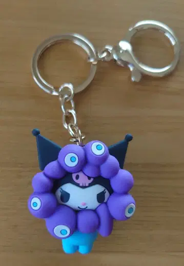 쿠로미 산리오 미야쿠미야쿠 키리 입체 컬러 키링 만박