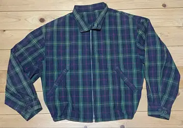 Kent 스윙탑 드리즐러 자켓 체크 무늬 켄트 M