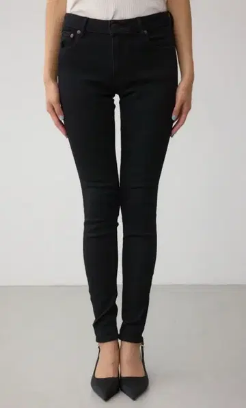 아줄바이마우지 스키니 블랙 스키니