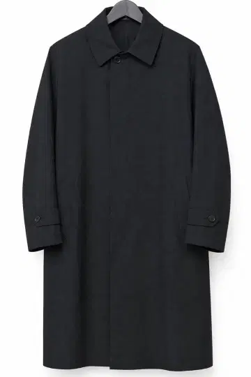 카즈유키 쿠마가이 어태치먼트 하이 카운트 개버딘 스텐카라 코트