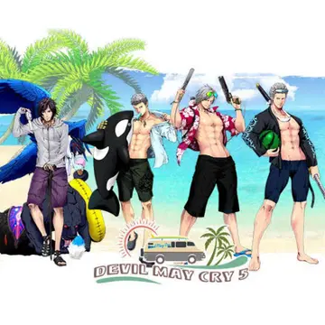 DMC5 Enjoy! Summer! B2 태피스트리 데빌 메이크라이 5