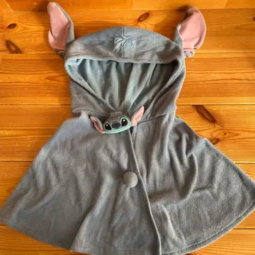 스티치 후드 부착 케이프