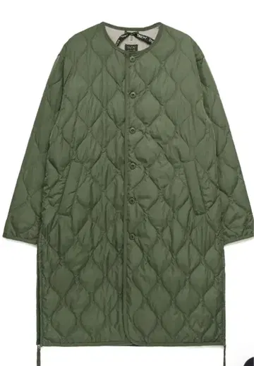 타이온 밀리터리 다운 코트 올리브 S