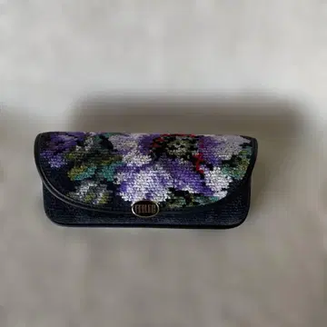 새상품급 FEILER 꽃무늬 안경 케이스