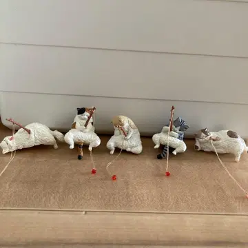 낚시 날씨 5 통통 고양이의 심심풀이 고양이 낚시 5체 세트