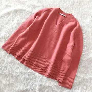 컨디션 최상 FRAMeWORK 울 캐시미어 V넥 풀오버