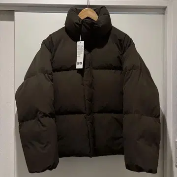 유니클로 U 패디드 볼륨 자켓 미사용 새상품