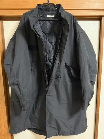FREAK'S STORE 모즈 코트 라이너 포함 블랙 M-65