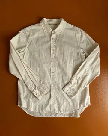 그랑마마도터 프릴 둥근 카라 코튼 블라우스