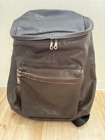 [ ships ] 쉽스 가죽 백팩