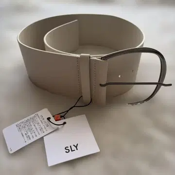 SLY 화이트 벨트