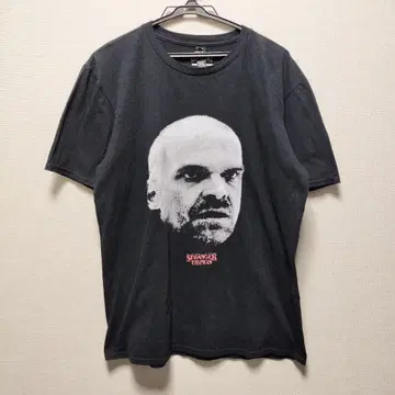 진품 [ STRANGERTHINGS ] 호퍼 T셔츠 L 방글라데시 제조