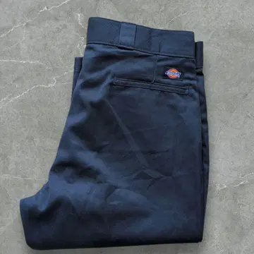 디키즈 874 워크 팬츠 네이비 압착 택 W36 L30 US 규격