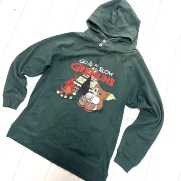 레어 고 슬로우 캐러밴 그렘린 콜라보 후드티 XL 사이즈
