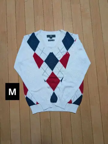 캘러웨이 남성용 골프웨어 아가일 스웨터 웜 스포츠 M