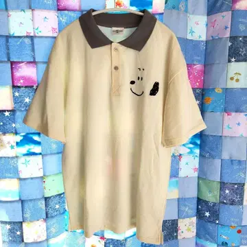 새상품 유니버셜 스누피 피케 셔츠 반팔