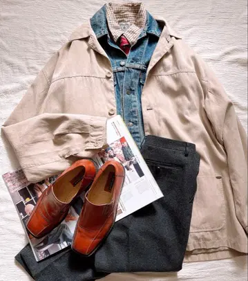 울 플레어 슬랙스 팬츠 구제 의류