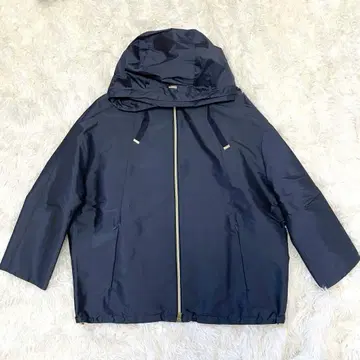 [ 미사용급 ] HERNO 헬레노 후드 블루종 38 다크 네이비 여성용