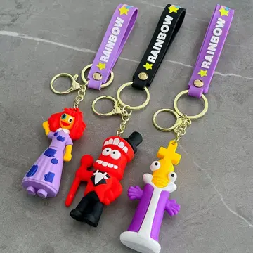 어메이징 디지털 서커스 러버 키링 3개 세트