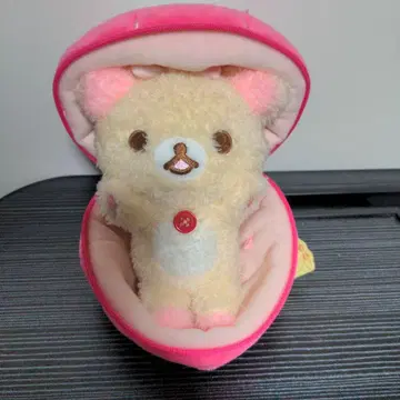 코리락쿠마 봉제 인형 산엑스의 방긋방긋 HAPPY 딸기