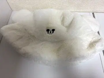 디즈니 버킷햇 버킷햇 복슬복슬 화이트
