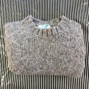 SLOBE IENA 알파카 혼방 크롭 니트