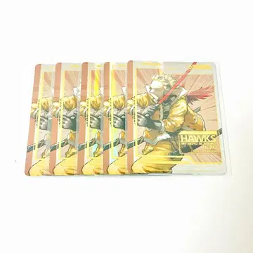 나의 히어로 아카데미아 원화전 유상 혜택 컬렉션 카드 호크스