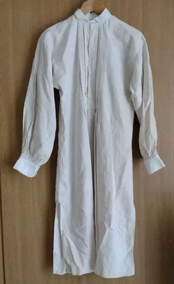 프렌치 린넨 스모크 원피스