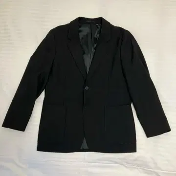 유니클로 울 블렌드 자켓 블랙 품번 311-411547 S