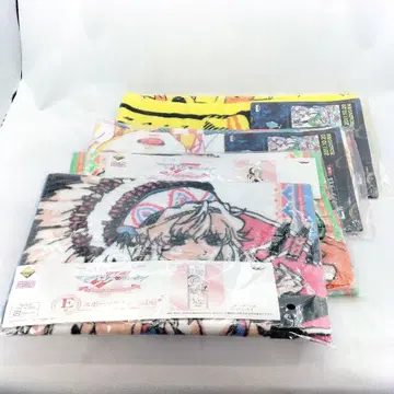 미개봉 제일복권 마크로스F 머플러 타월 스포츠 타월 E상 4종