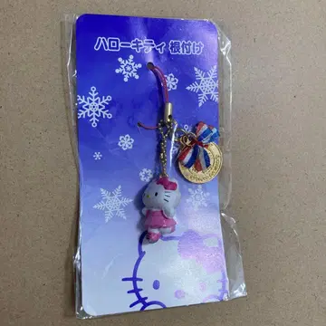 헬로키티 스트랩 끈 토리노 동계 올림픽 공식 피겨 스케이팅