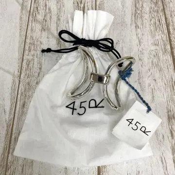 nm-1198) 45R R 뱅글 실버 도금